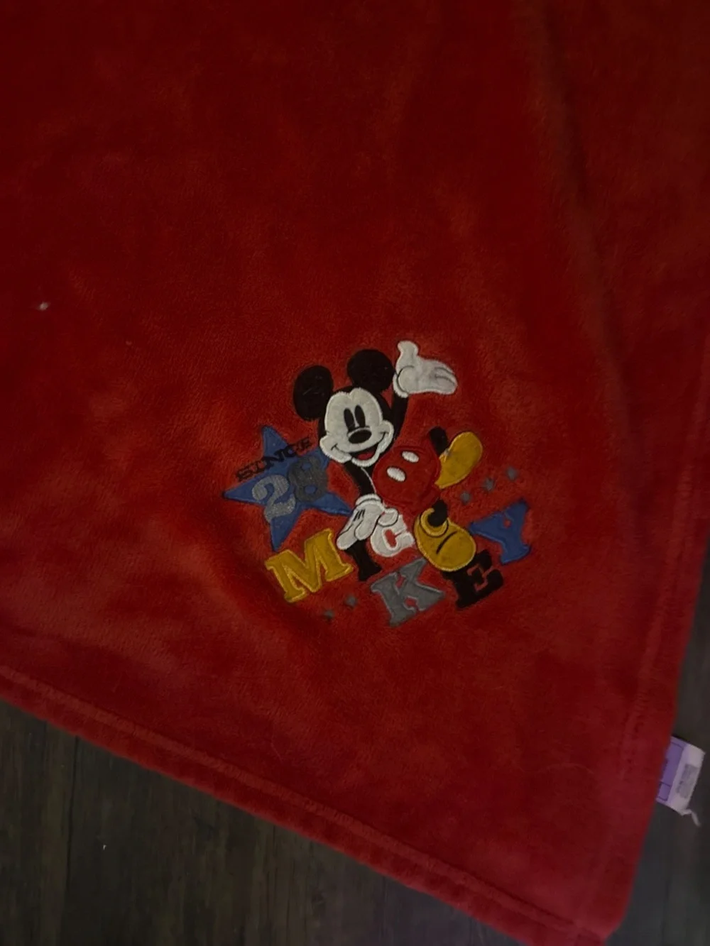 mickey mouse blanket